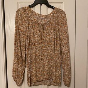 Carly Jean Los Angeles Floral Blouse